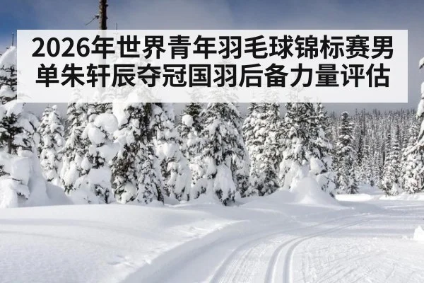 2026年世界青年羽毛球锦标赛男单朱轩辰夺冠国羽后备力量评估